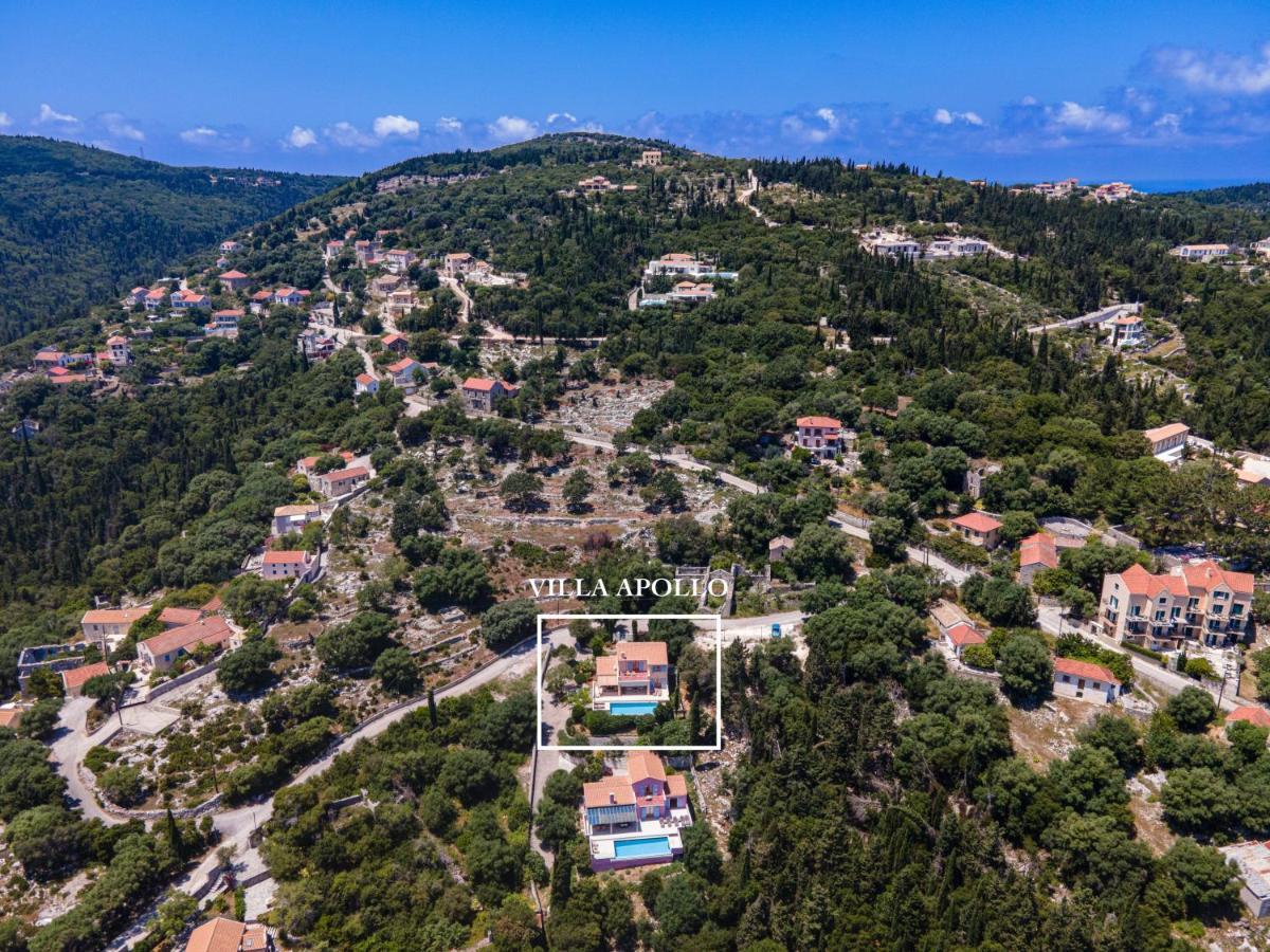Villa Apollo Up To 8Px, Private Pool Фіскардо Екстер'єр фото