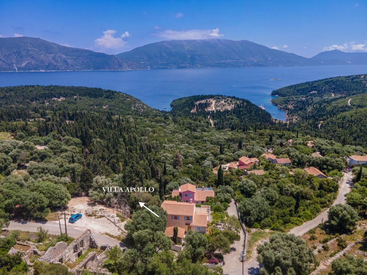 Villa Apollo Up To 8Px, Private Pool Фіскардо Екстер'єр фото