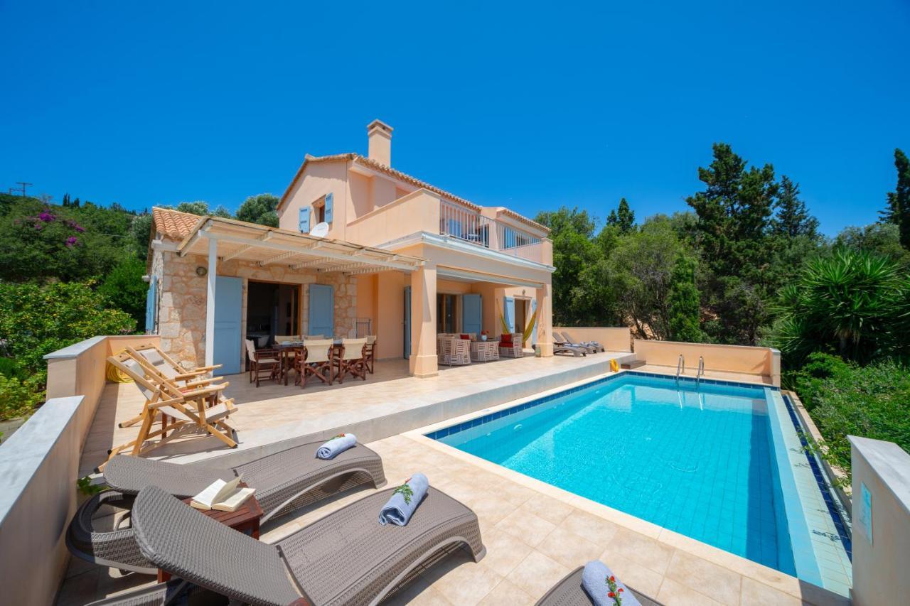 Villa Apollo Up To 8Px, Private Pool Фіскардо Екстер'єр фото