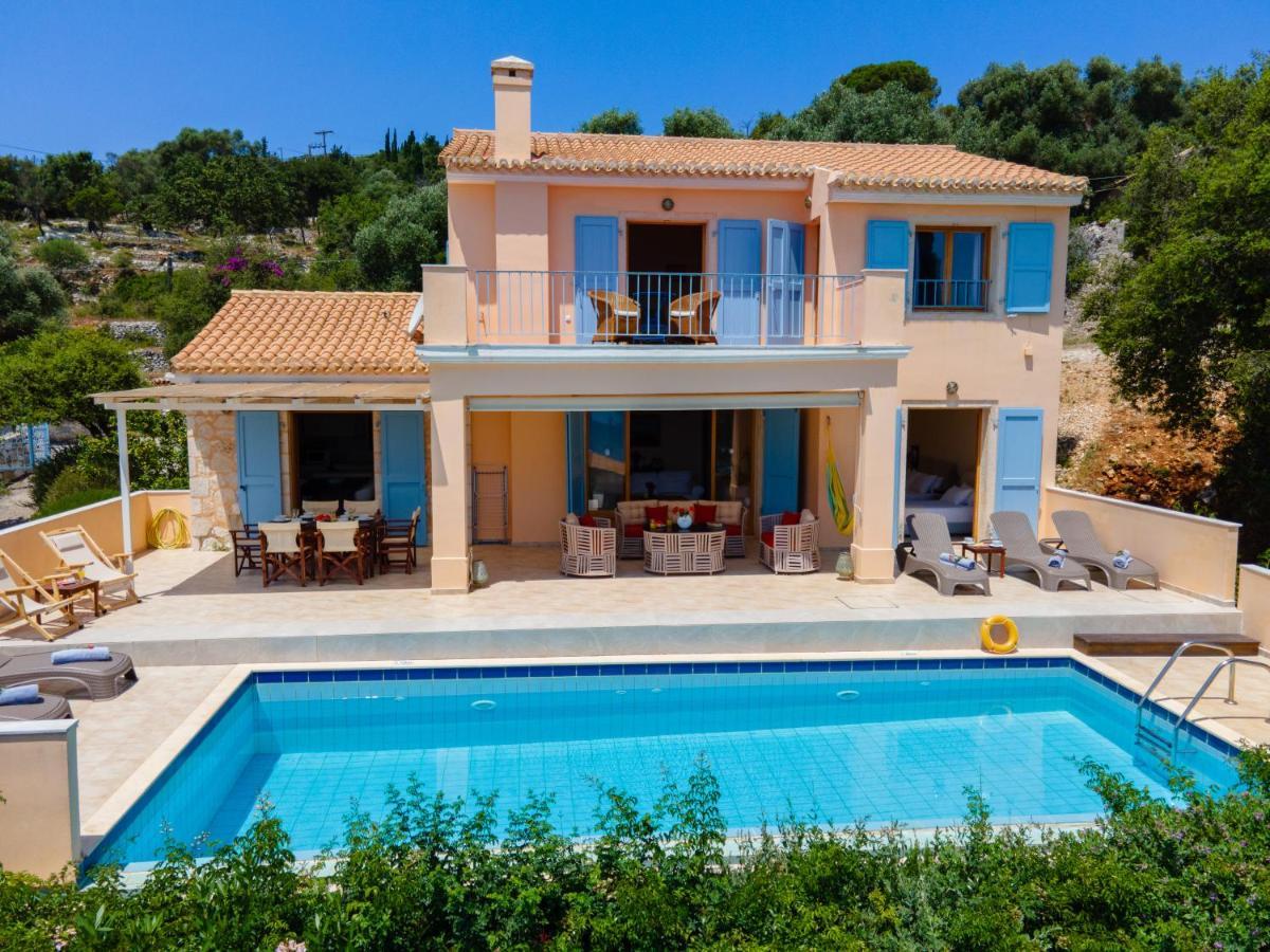Villa Apollo Up To 8Px, Private Pool Фіскардо Екстер'єр фото