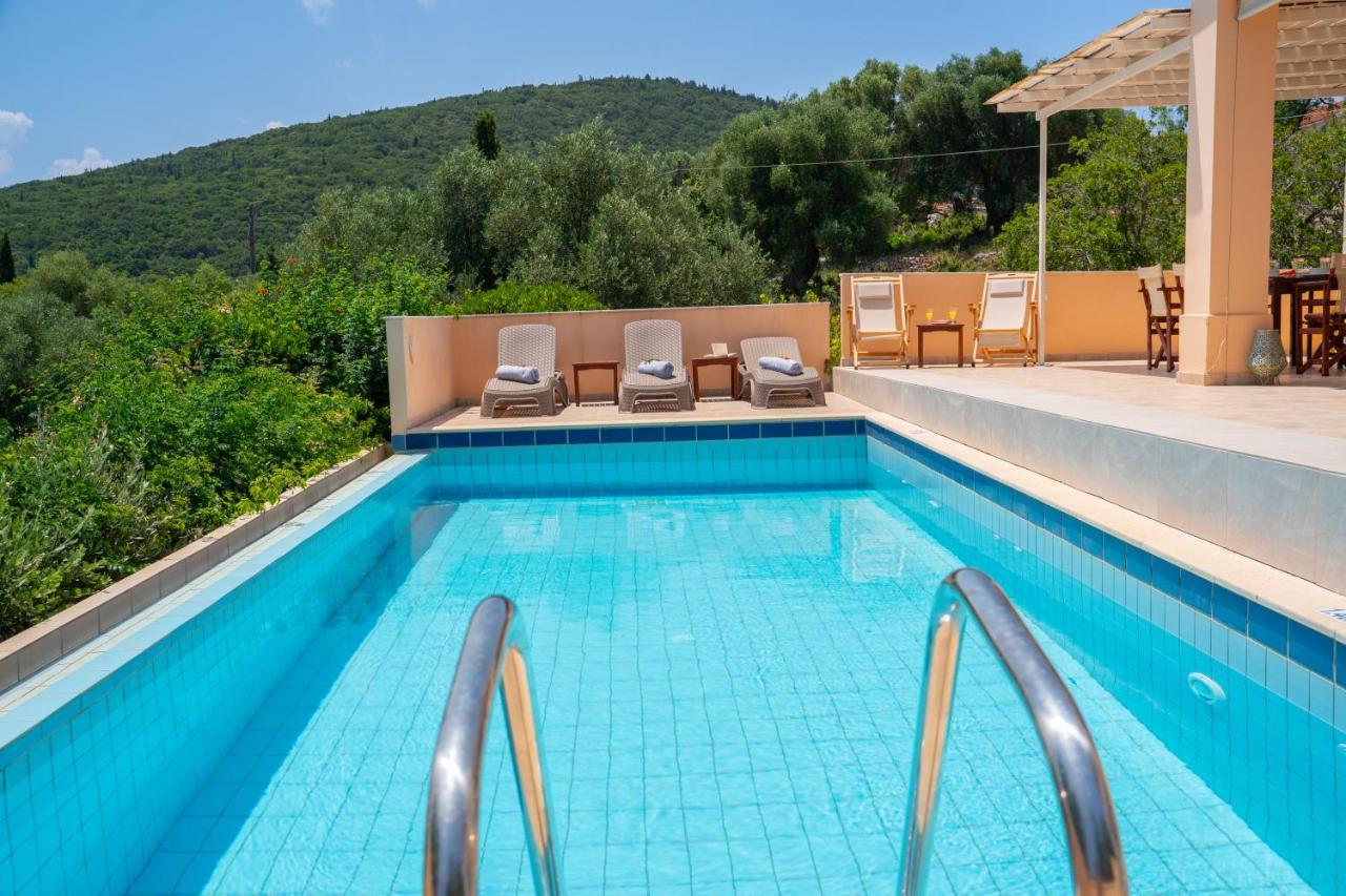 Villa Apollo Up To 8Px, Private Pool Фіскардо Екстер'єр фото