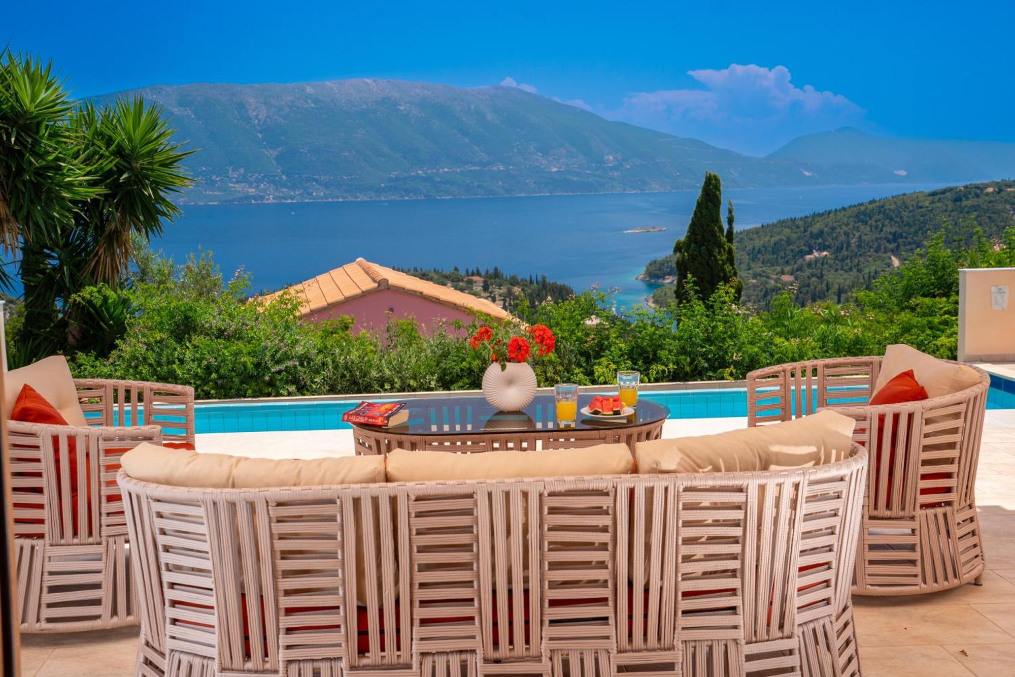 Villa Apollo Up To 8Px, Private Pool Фіскардо Екстер'єр фото