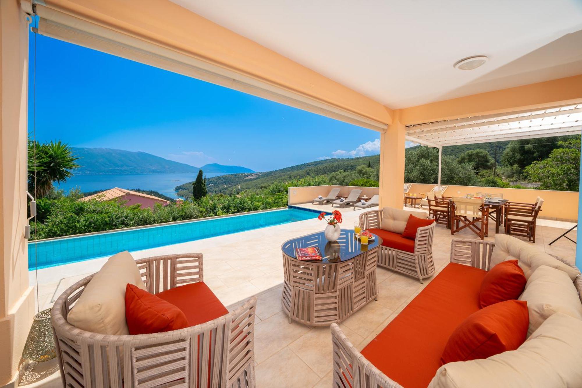 Villa Apollo Up To 8Px, Private Pool Фіскардо Екстер'єр фото
