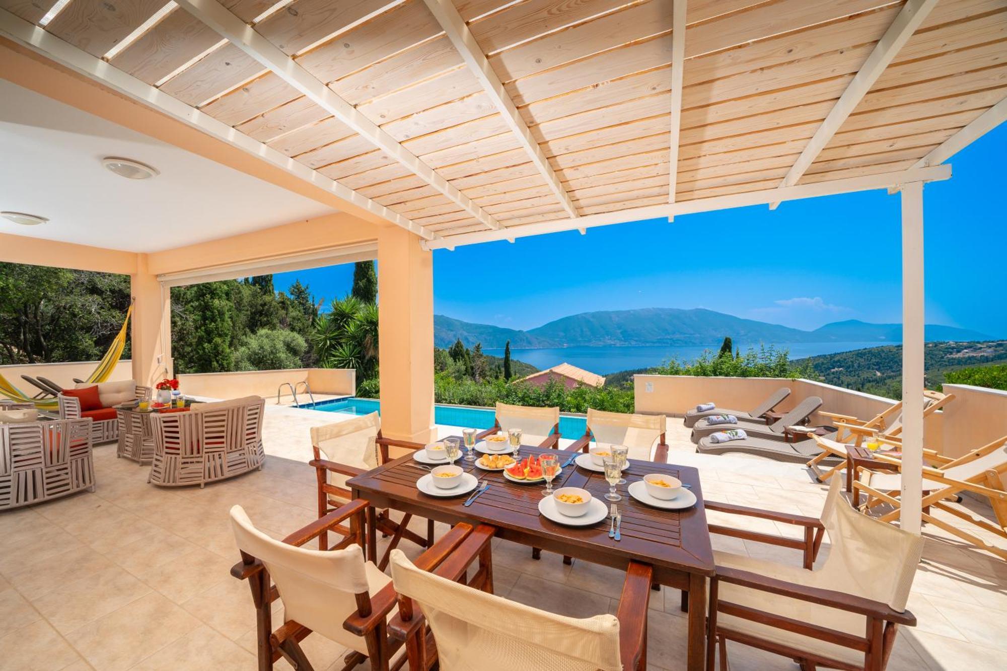 Villa Apollo Up To 8Px, Private Pool Фіскардо Екстер'єр фото