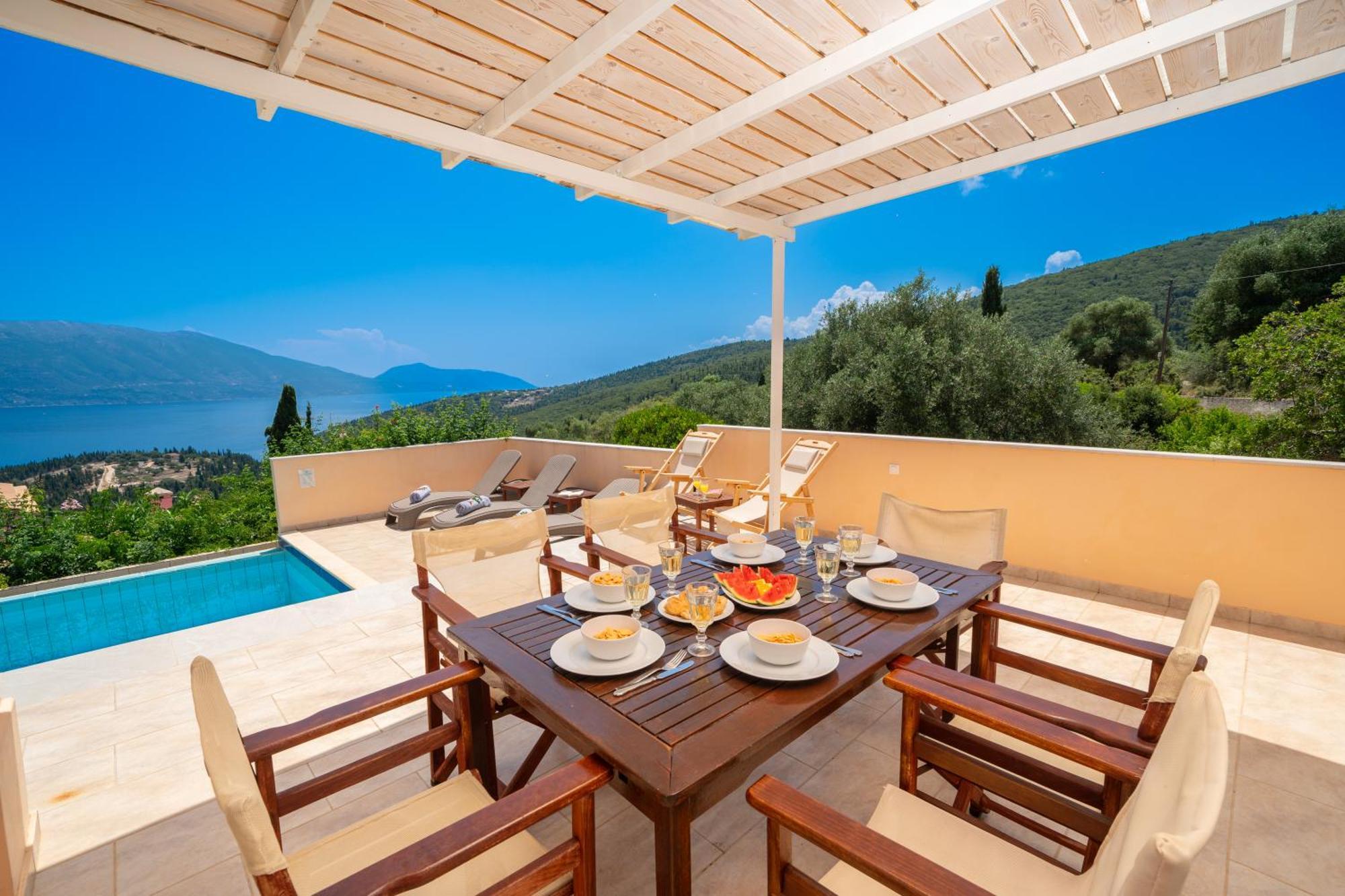 Villa Apollo Up To 8Px, Private Pool Фіскардо Екстер'єр фото