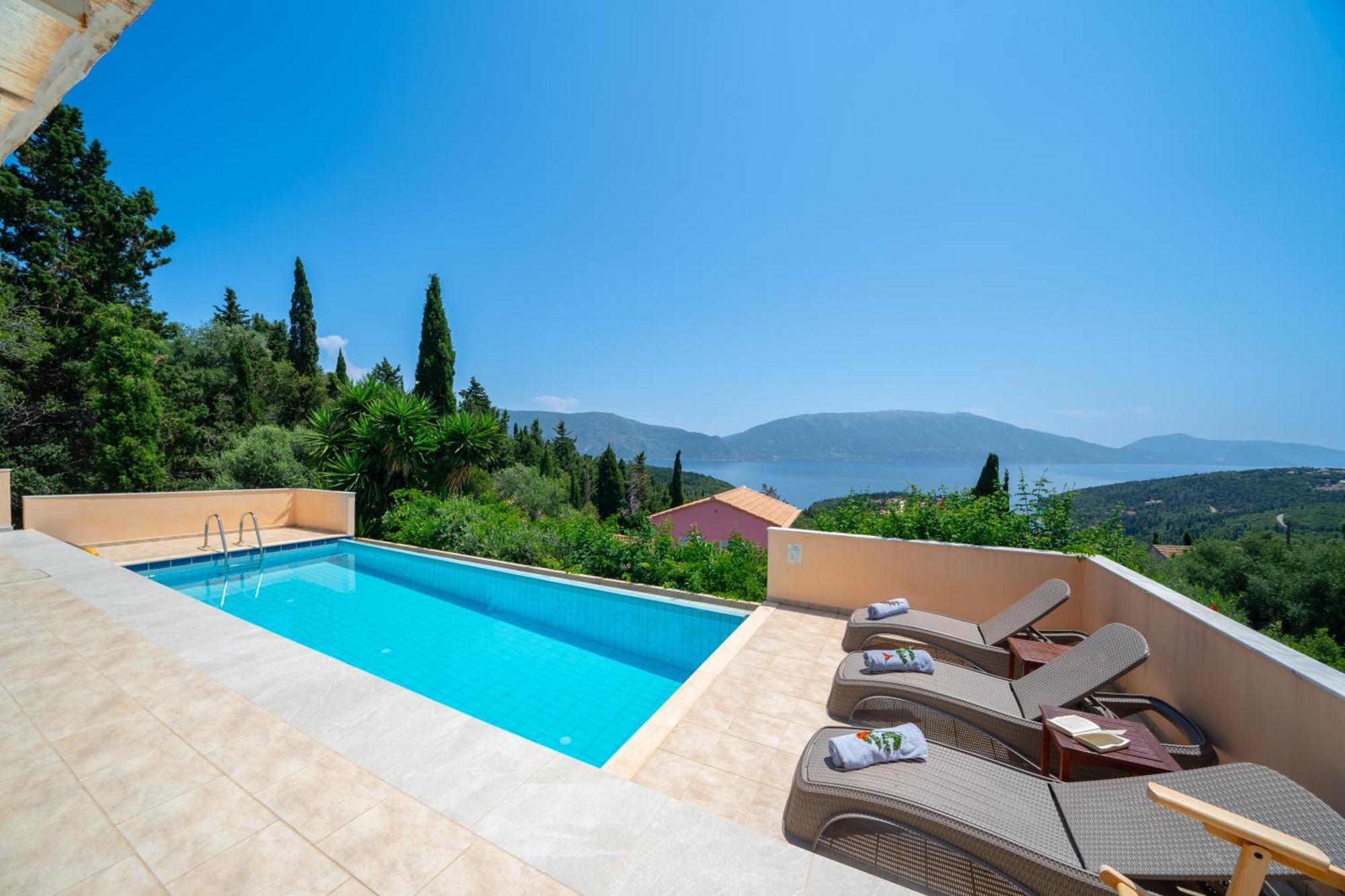 Villa Apollo Up To 8Px, Private Pool Фіскардо Екстер'єр фото