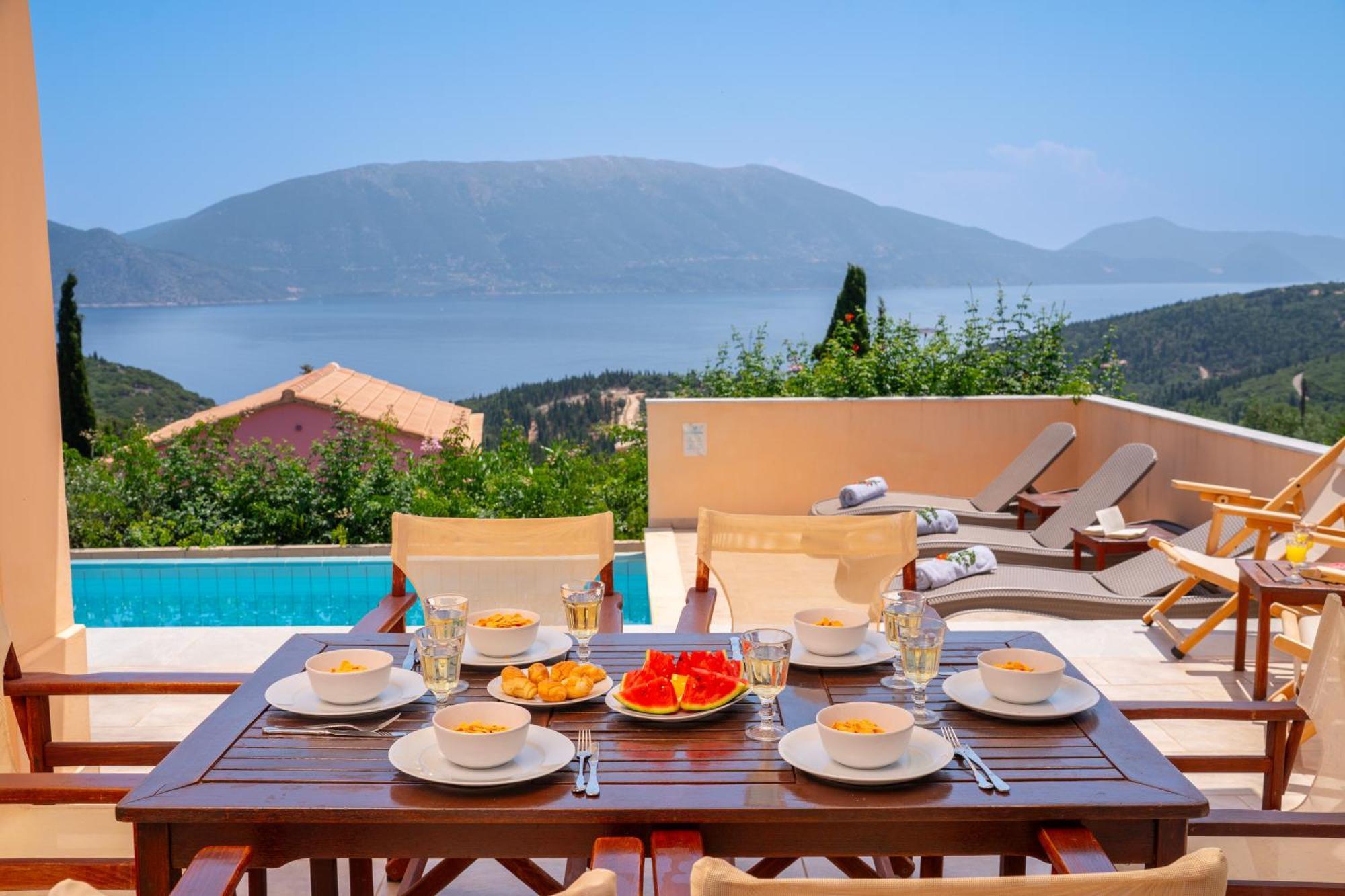 Villa Apollo Up To 8Px, Private Pool Фіскардо Екстер'єр фото